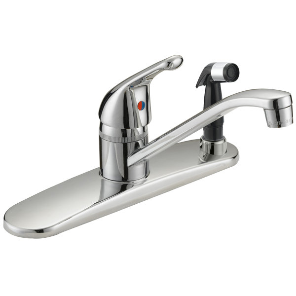 Banner Faucets Kitchen Faucet with Side Spray Wayfair